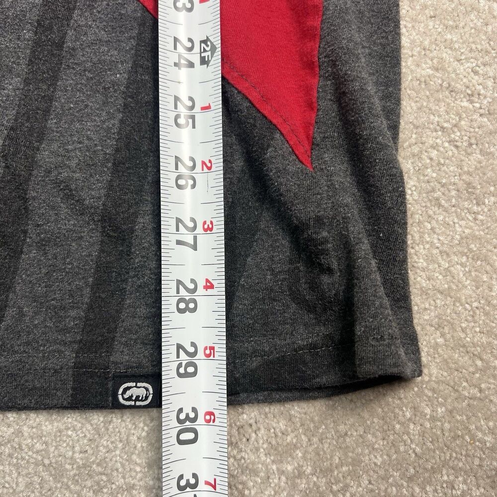 Ecko Unltd Mens‎ Shirt Gray Camo 5XL B Print Unlimited Logo Short Sleeve Large - Picture 4 of 6
